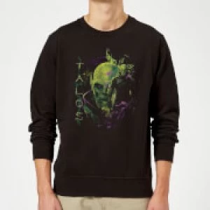 Image of Captain Marvel Talos Sweatshirt - Black