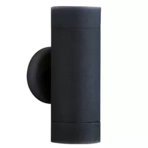 Image of Outdoor Black Dual Wall Light (GU10 LED)