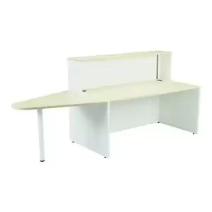 Image of Reception Unit 1400 with Extension - Maple