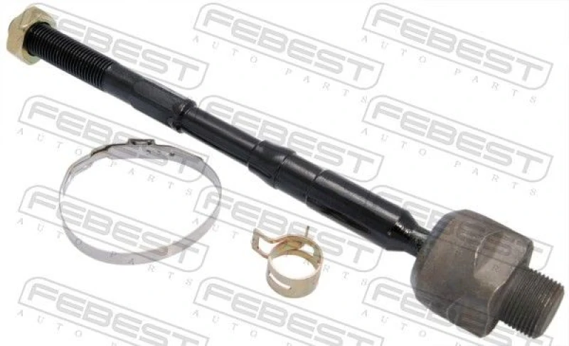 Image of FEBEST 0222-J10F Inner Tie Rod Front Axle Inner Tie Rod (51)