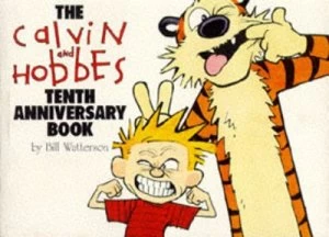 Image of The Calvin and Hobbes Tenth Anniversary Book by Bill Watterson Paperback