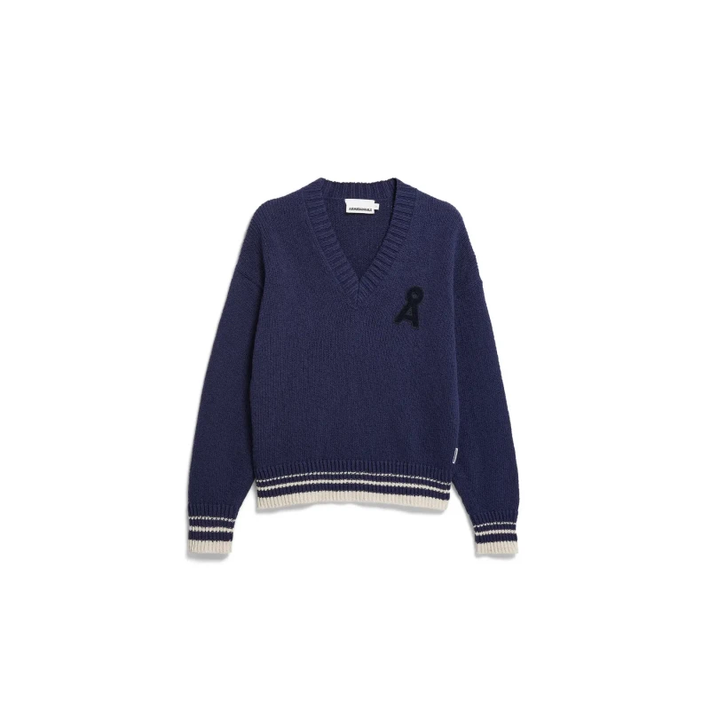 Image of ARMEDANGELS Woman sweater Armedangels Iconic Bleu Female S