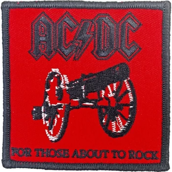 image of AC/DC - For Those About To Rock Standard Cotton Patch