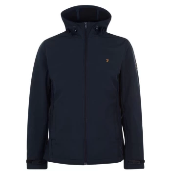 image of Farah Bective Hoodie - Blue