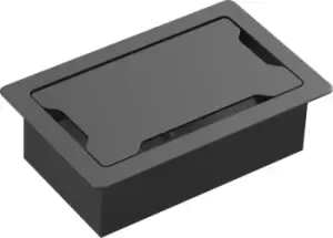 Image of Vision TC3 SURRTB cable organizer Desk Cable box Black, White
