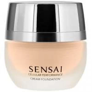 Image of SENSAI Cellular Performance Cream Foundation SPF15 CF12 Soft Beige 30ml