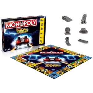 Image of Monopoly Board Games - Back to the Future Edition - Zavvi Online Exclusive (Limited Edition)