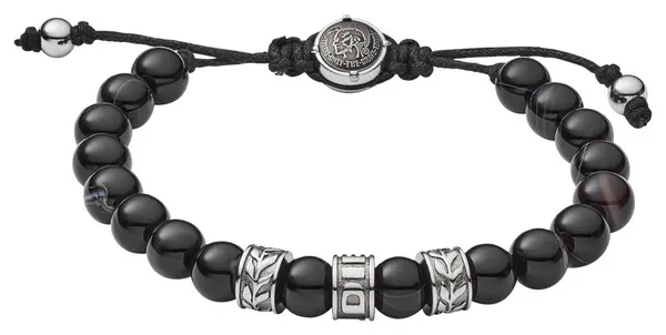 Diesel DX1101040 SHIELD BEADS Adjustable String Bracelet Jewellery