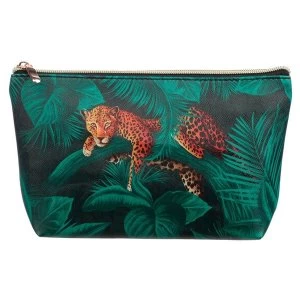 Image of Wild Life Animal Print Medium PVC Wash Bag