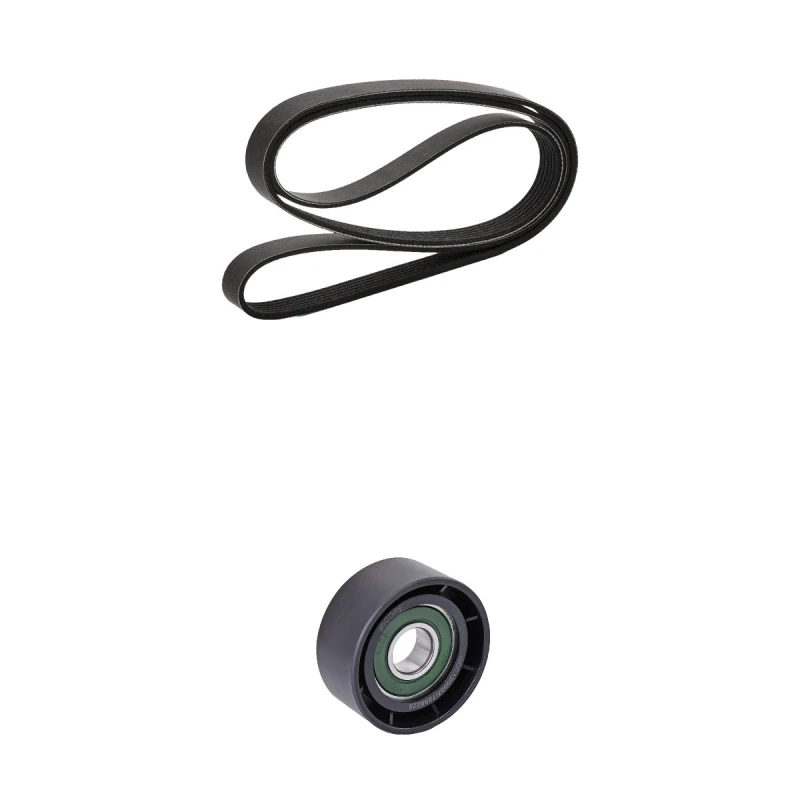 Image of goCORE GCE420027 V-ribbed belt set Pulleys: with V-ribbed belt pulley V-Ribbed Belt Set (542)