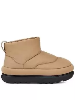 Image of UGG Ugg Classic Maxi Mini Ankle Boots - Mustard Seed, Beige, Size 4, Women
