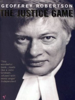 Image of The Justice Game by Geoffrey Robertson Paperback