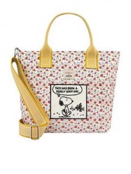 image of Cath Kidston Cath Kidston Snoopy Casual Brampton Small Tote Bag