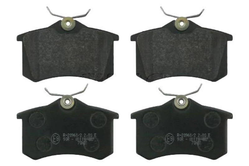 Image of SWAG 30 91 6146 Brake pad set Rear Axle, excl. wear warning contact Brake Pad Set,disc brake (402)