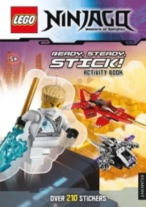 Lego Ninjago Ready Steady Stick Sticker Activity Book by