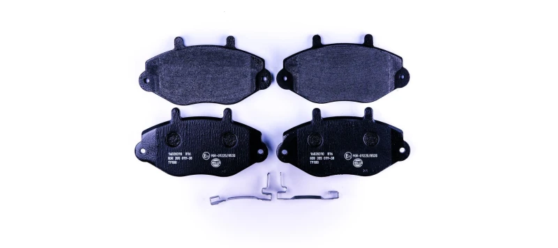 Image of HELLA Brake pad set HELLA 8DB 355 019-381