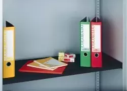 Image of Qube by Bisley Tambour Cupboard Shelf