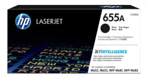 Image of HP 655A Black Laser Toner Ink Cartridge