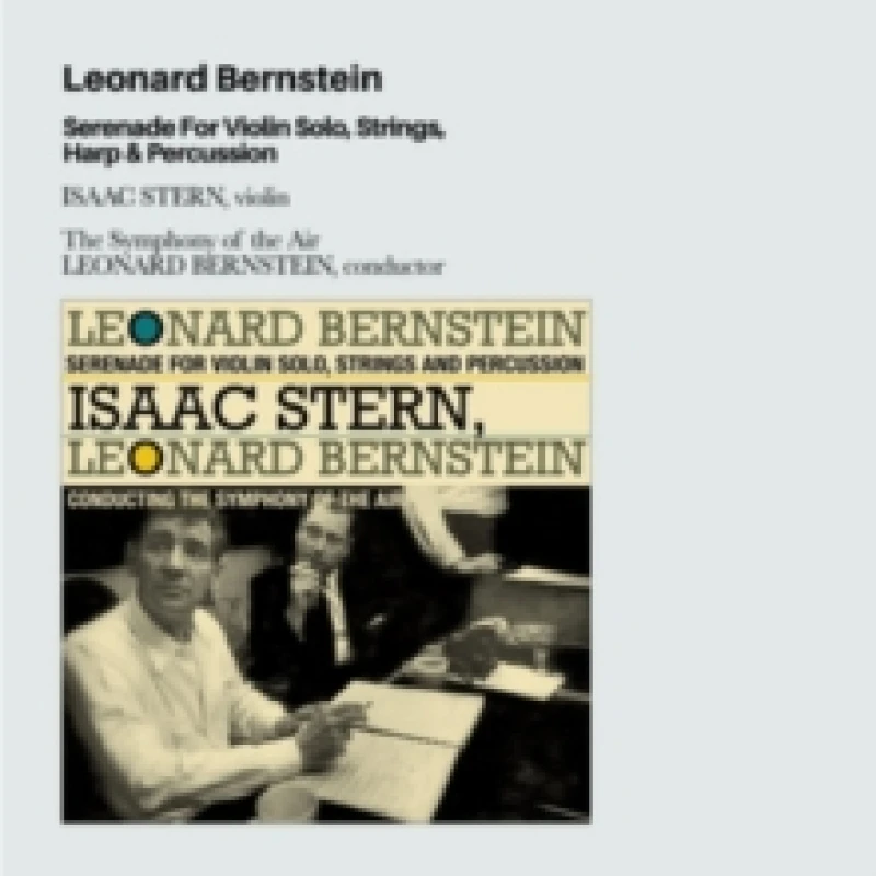 Image of Leonard Bernstein: Serenade for Violin Solo, Strings, Harp... CD / Album