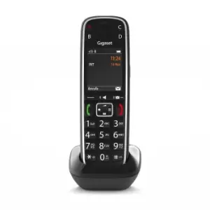 Gigaset E720HX Analog/DECT telephone Black Caller ID