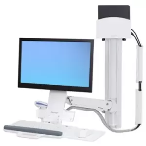Image of Ergotron StyleView White PC Multimedia stand