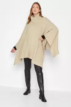 Image of Tall Knitted Poncho