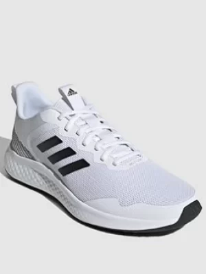 Image of adidas Fluidstreet, White/Black, Size 10, Men
