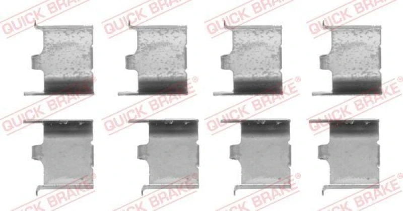Image of QUICK BRAKE Brake pad fitting kit QUICK BRAKE 109-1132