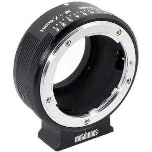 image of Metabones Nikon G Lens to Fujifilm X Camera Lens Mount Adapter - NFG-X-BM1 - Black