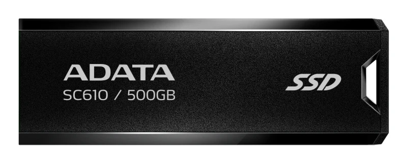 Image of ADATA SC610 500 GB USB Type-A 3.2 Gen 2 (3.1 Gen 2) Black SC610-500G-CBK/RD