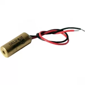 Image of Laserfuchs 70103984 Red Class 2 Laser 10m 1mW 3-12VDC 25mA 650nm W...