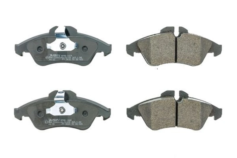 Image of AISIN Brake pad set AISIN BPMB-1029