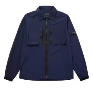 Image of Nicce Java Overshirt - Blue