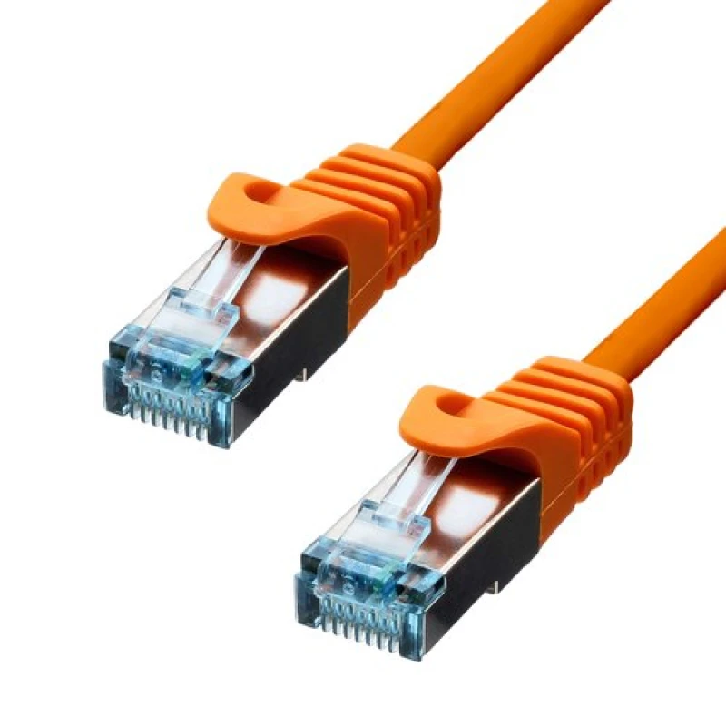 Image of ProXtend CAT6A S/FTP CU LSZH Ethernet Cable Orange 50CM