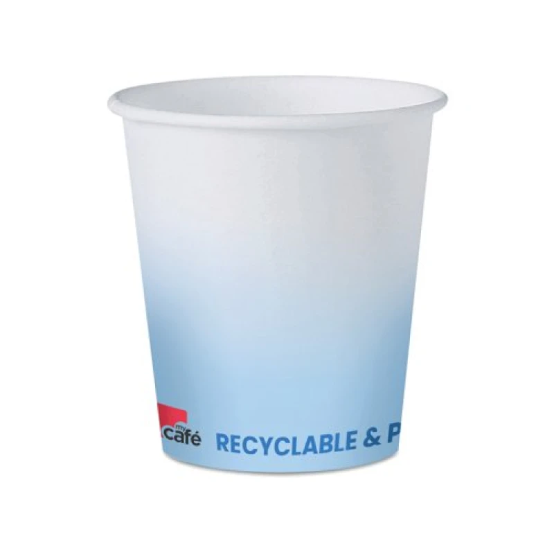 Image of MyCafe Paper Water Drinking Cup 200ml (1000 Pack) MYC10112