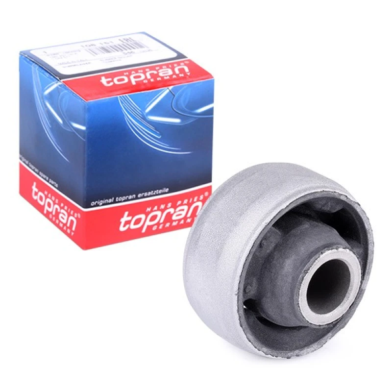 Image of TOPRAN 108 151 Arm Bushes Rear, Rubber-Metal Mount, for control arm Control Arm-/Trailing Arm Bush (251)