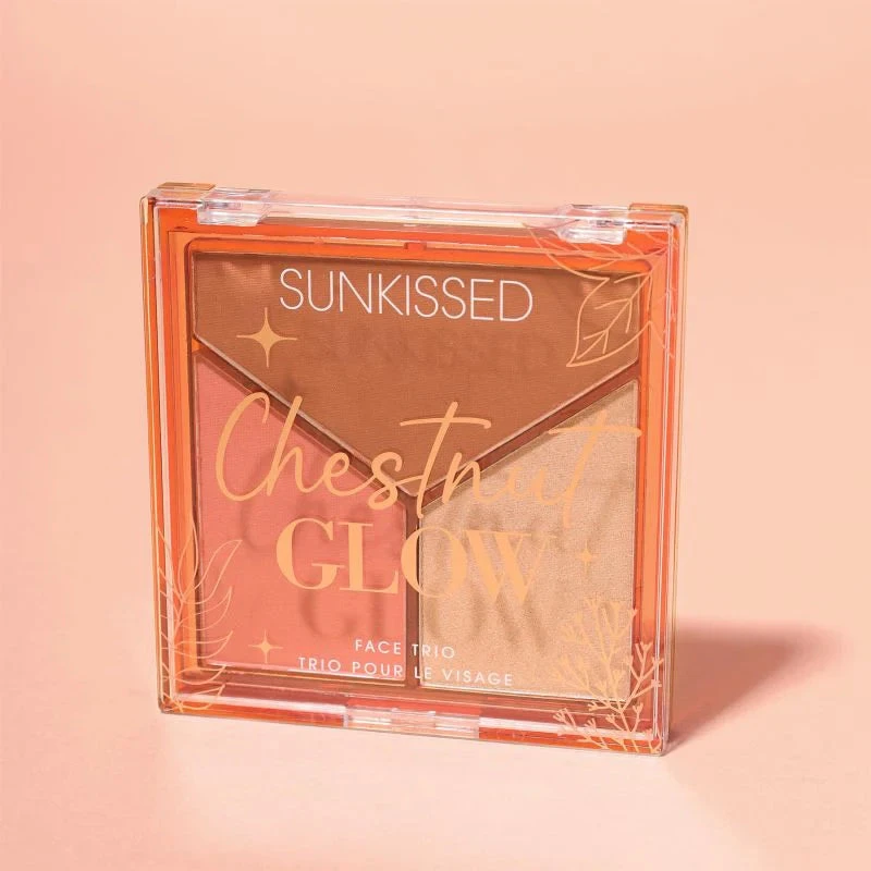 Image of Sunkissed Chestnut Glow Face Trio 17.5g