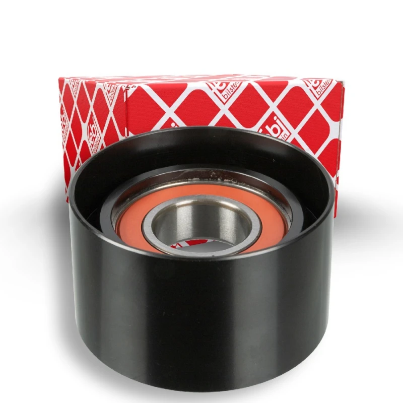 Image of Deflection / guide pulley, V-ribbed belt FEBI BILSTEIN 107282