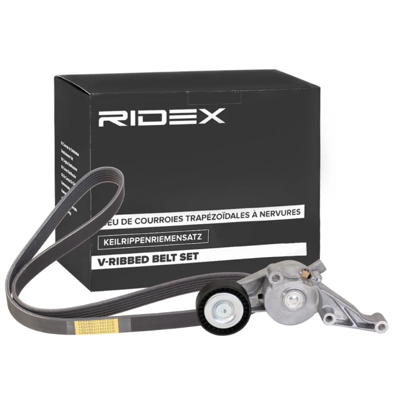 Image of RIDEX 542R0724 V-ribbed belt set V-Ribbed Belt Set (542)
