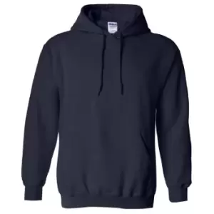 image of Gildan Heavy Blend Adult Unisex Hooded Sweatshirt / Hoodie (S) (Navy)