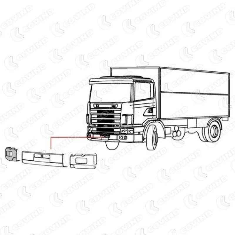 Image of COVIND 144/ 94 Cover, bumper Cover,bumper (20)