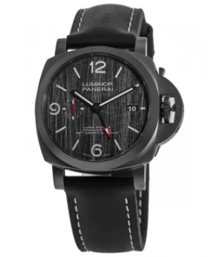Image of Panerai Luminor Luna Rossa GMT 44mm Automatic Grey Dial Mens Watch PAM01036 PAM01036