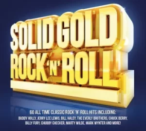 Image of Solid Gold Rock N Roll by Various Artists CD Album