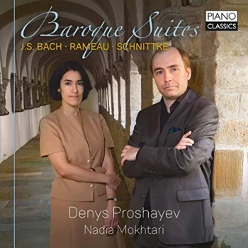 image of Denys Proshayev|Nadia Mokhtari - J.S. Bach/Rameau/Schnittke: Baroque Suites CD