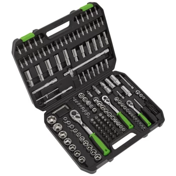 image of Socket Set 171pc 1/4", 3/8" & 1/2"Sq Drive WallDrive Metric