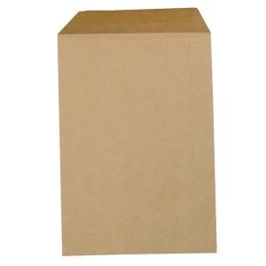 Image of 5 Star Office C4 80gm2 Lightweight Gummed Pocket Envelopes Manilla Pack of 500