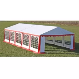 Image of Party Tent 10 x 5m Red - Red - Vidaxl