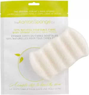 image of Konjac Sponge 100% Pure Konjac 6 Wave Sponge 1sponge