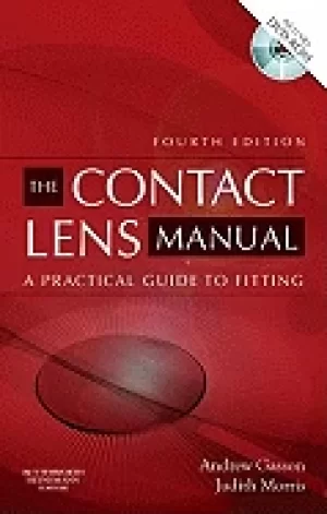 Image of contact lens manual book