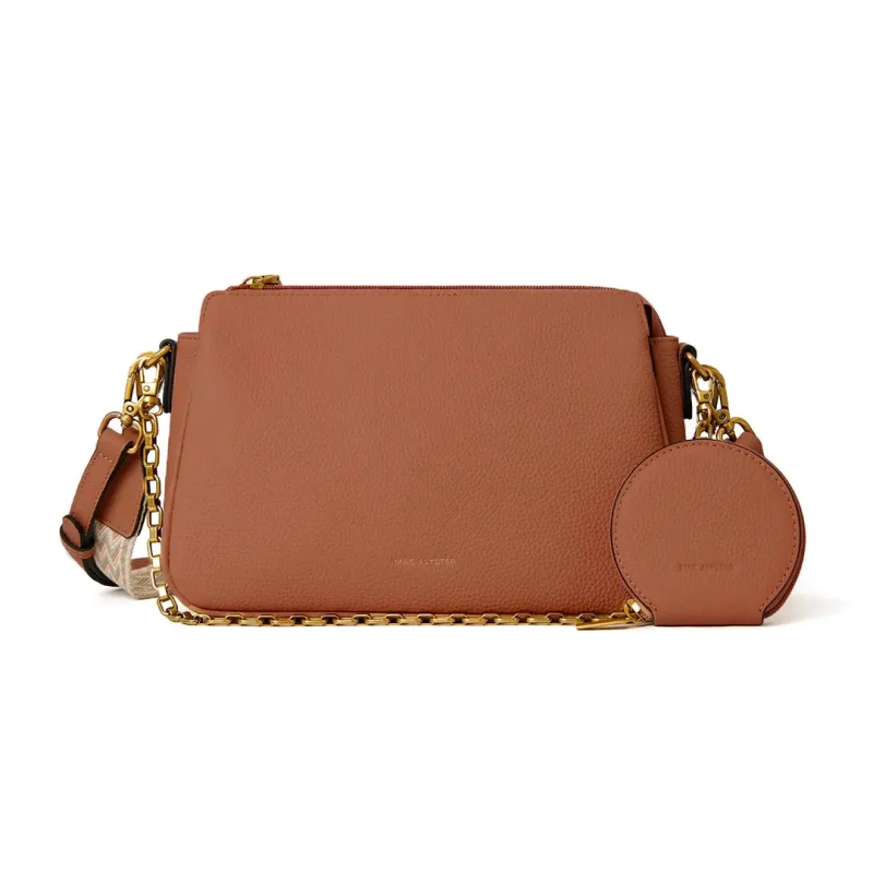 Image of Mac Alyster Womens shoulder Bag Mac Alyster Giulia Marron Female TU